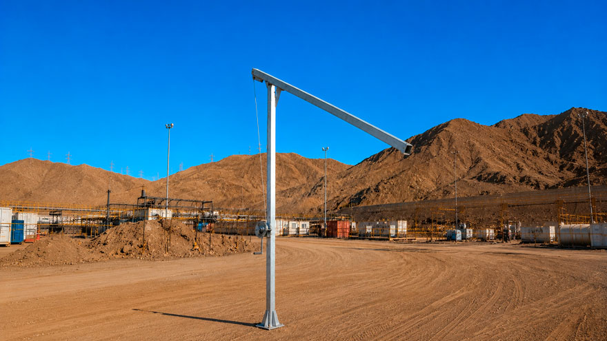 Poste reclinable